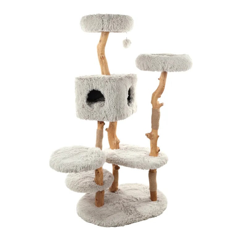 Arbol Rascador Gatos Casero Un Rascador Arbol Rascador Para Gatos