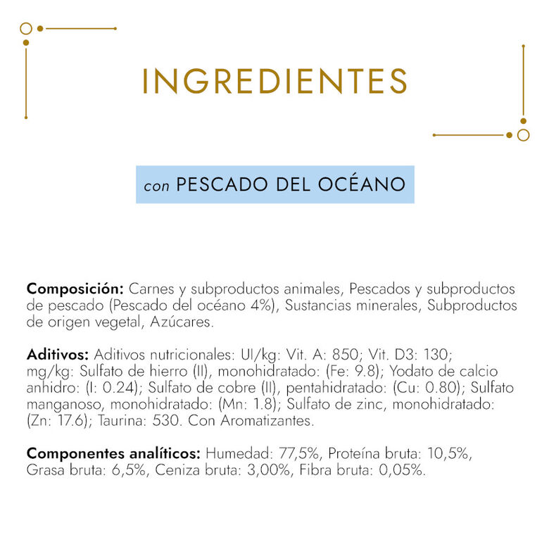 Gourmet Gold Mousse de Pescados del Océano lata para gatos thumbnail