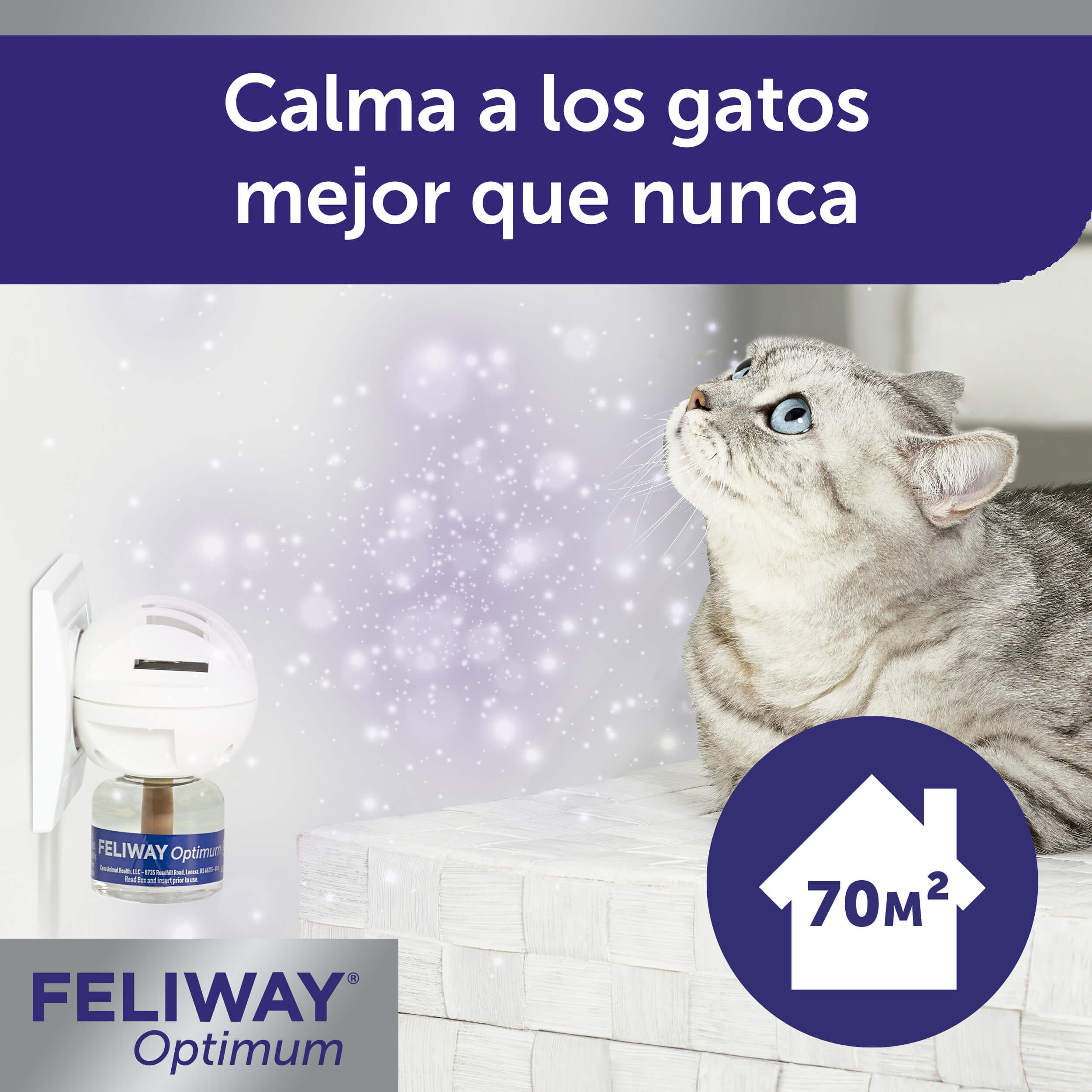 Feliway Optimum Difusor Tranquilizante para gatos thumbnail