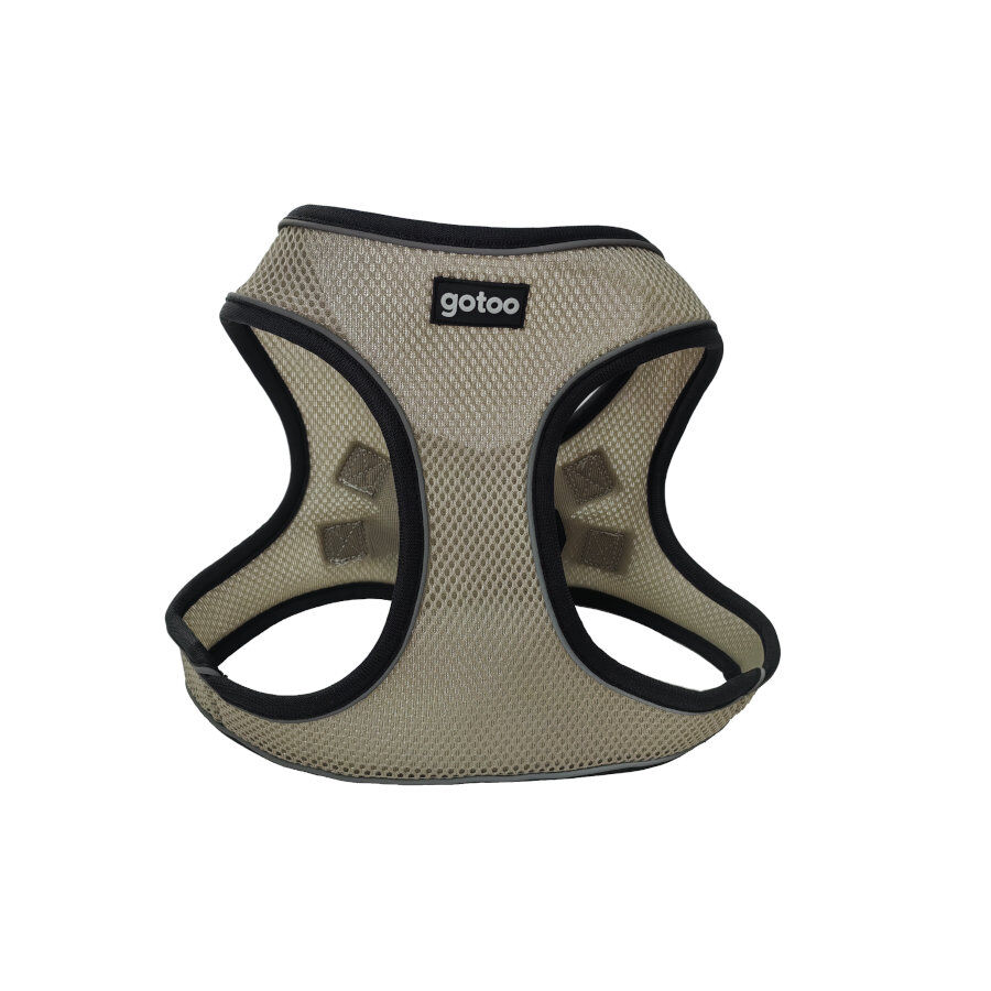 Gotoo Arn&eacute;s ajustable de malla  gris para perros, , large Imagen numero 1