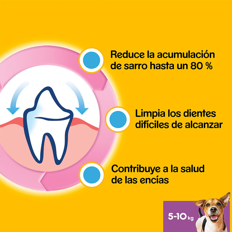 Pedigree Dentastix Snacks Dentales para Perros Pequeños, , large image number null