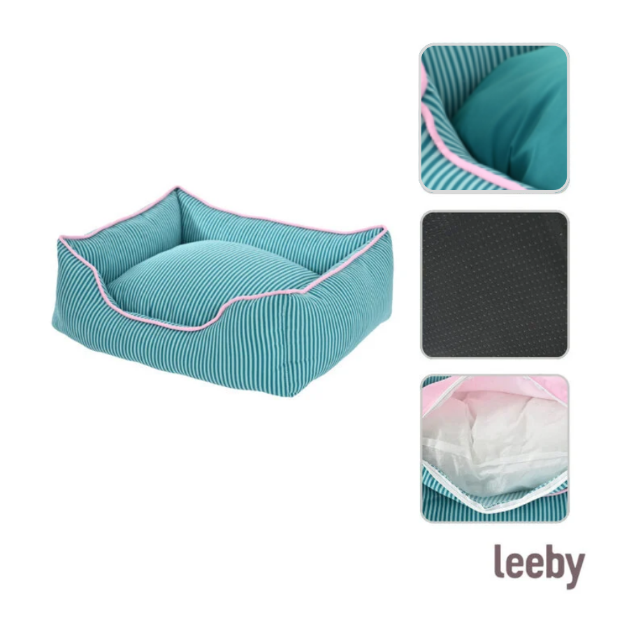 Leeby Cama Rayas Finas para perros, , large Imagen numero 7