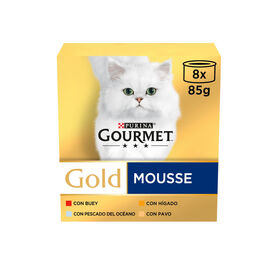 Gourmet Gold Mousse Surtido latas para gatos