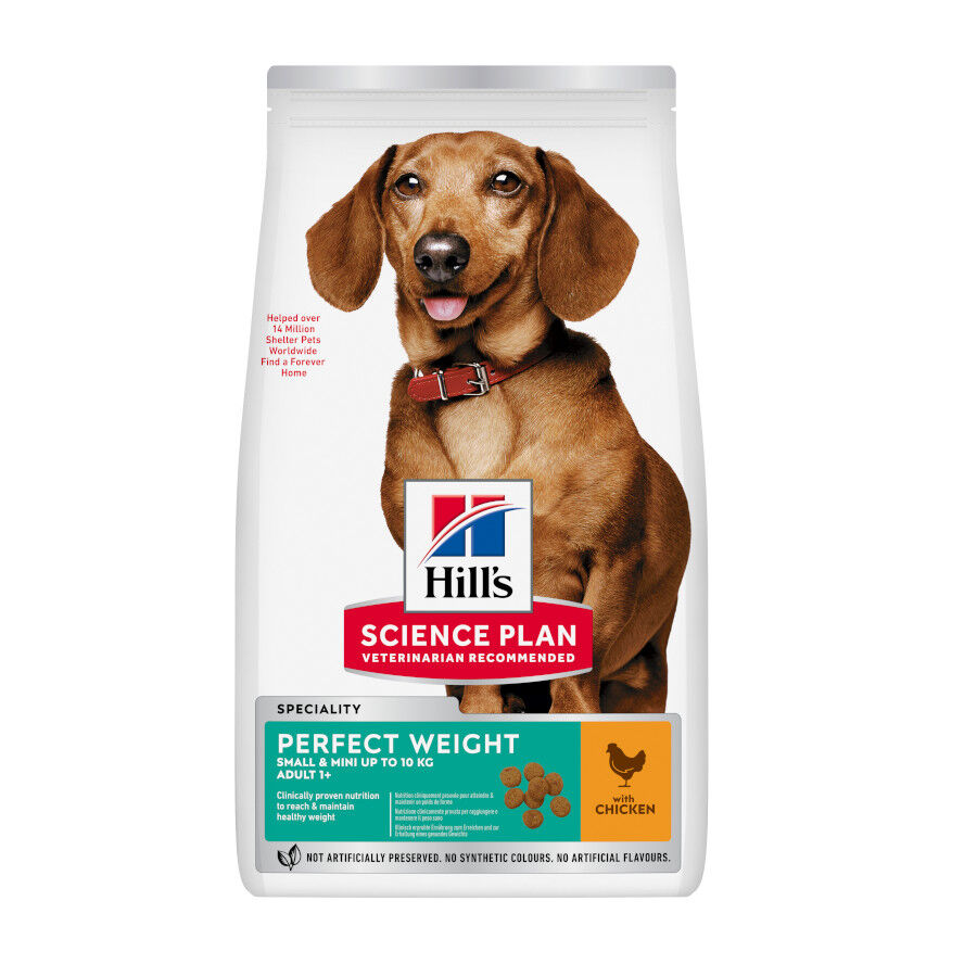 Hill&#039;s Science Plan Perfect Weight Adult Small y Mini pienso para perros thumbnail