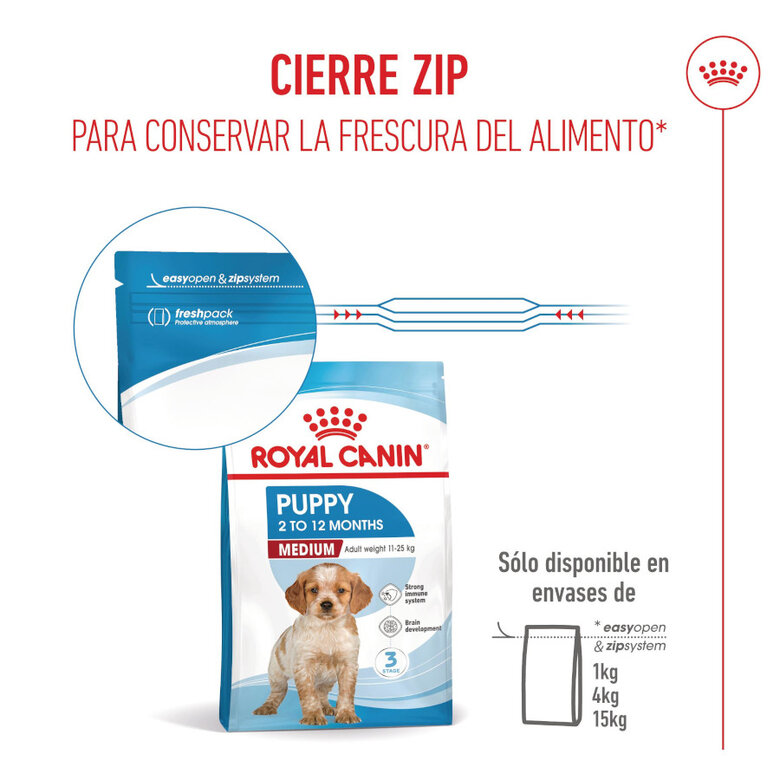15 kg Royal Canin Puppy Medium pienso para perros,  Imagen numero 10 15 kg Royal Canin Puppy Medium pienso para perros, , large Imagen numero 10