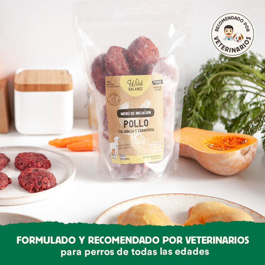 Wild Balance Barf Menú Completo Pack Iniciación comida congelada para perros thumbnail