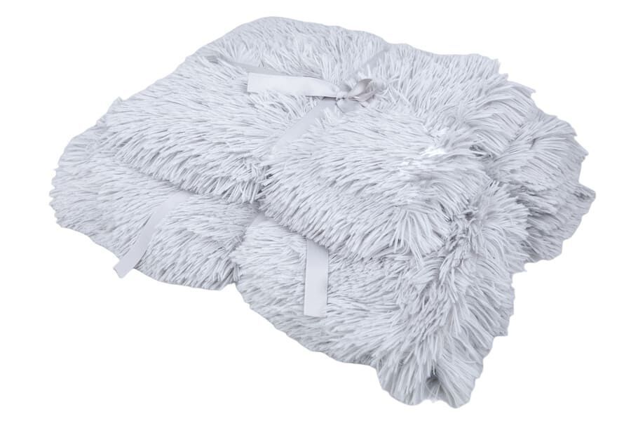 Leeby Manta Anti Estrés Suave Gris para perros thumbnail