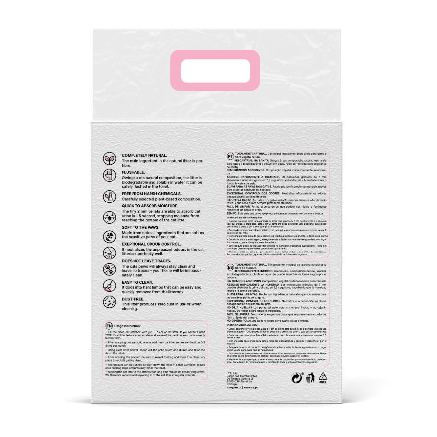 Happy Meow Kitten Attract Arena de Tofu para gatos, , large Imagen numero 3