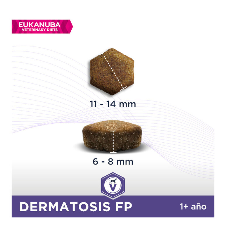 12 kg Eukanuba Veterinary Diets Dermatosis FP pienso para perros,  Imagen numero 2 12 kg Eukanuba Veterinary Diets Dermatosis FP pienso para perros, , large Imagen numero 2