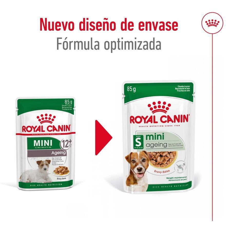Royal Canin Mini Ageing sobres en salsa para perros thumbnail