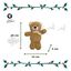 Wonder Christmas Oso Caramelo Peluche para perros, , large indicador imagen numero 3