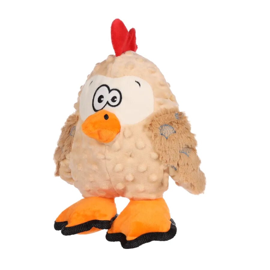 Flamingo Marcy Pollo de Peluche Beige para perros, , large Imagen numero 1