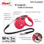 Flexi New Classic Correa de Cordón Extensible Roja para perros, , large indicador imagen numero 2