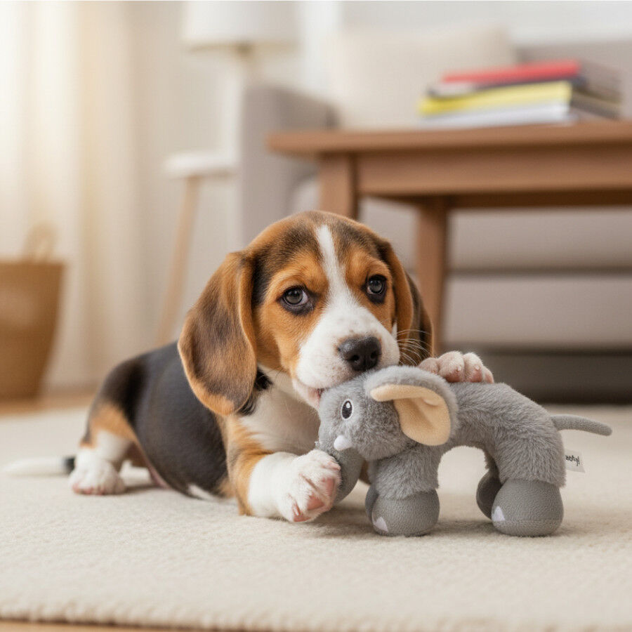 Tootoy! Elefante Mordedor de Peluche para cachorros, , large Imagen numero 1