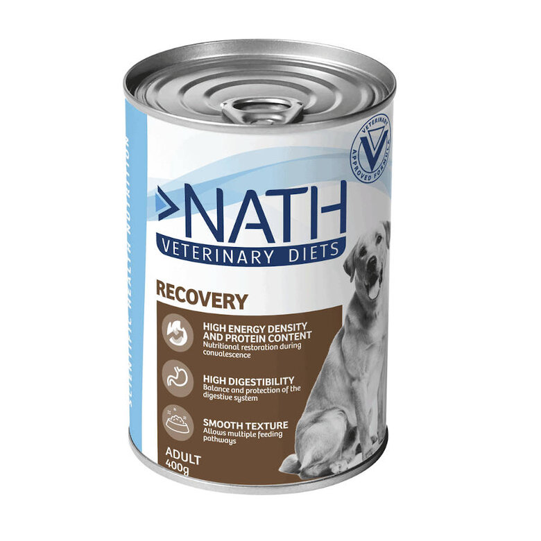 Nath VetDiet Recovery Salmón con Hígado de Pollo lata para perros, , large image number null