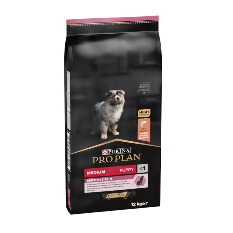 12 kg Pro Plan Puppy Medium Salmón Piel sensible pienso para cachorros,  Imagen numero 1 12 kg Pro Plan Puppy Medium Salmón Piel sensible pienso para cachorros, , large Imagen numero 1