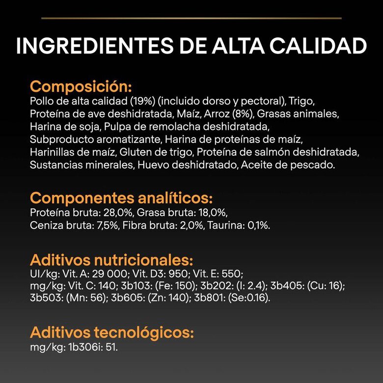 3 kg Pro Plan Adult Small y Mini Pollo pienso para perros,  Imagen numero 4 3 kg Pro Plan Adult Small y Mini Pollo pienso para perros, , large Imagen numero 4