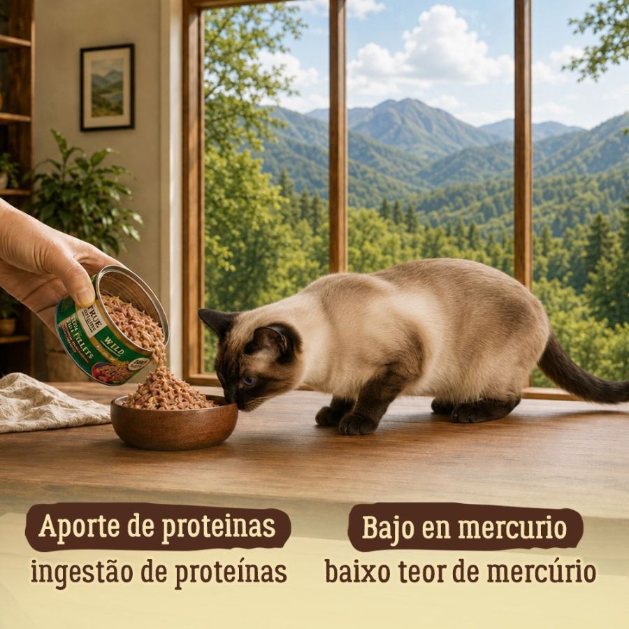 70 g True Origins Wild Fibras de At&uacute;n para gatos, , large Imagen numero 3