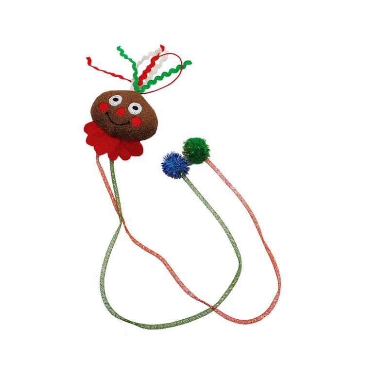 Flamingo Xmas Jengibre para Puerta juguete navideño para gatos,  Imagen numero 1 Flamingo Xmas Jengibre para Puerta juguete navideño para gatos, , large Imagen numero 1