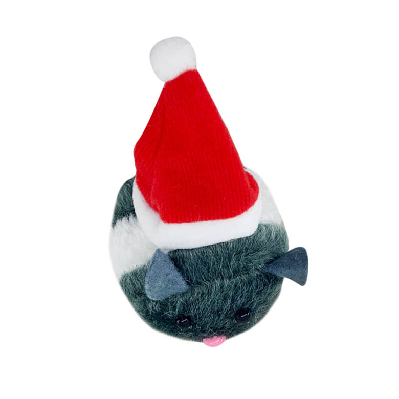 Miau Christmas juguete santa mouse para gato image number null