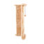 TK-Pet Napo Rascador esquinero beige para gatos, , large indicador imagen numero 2