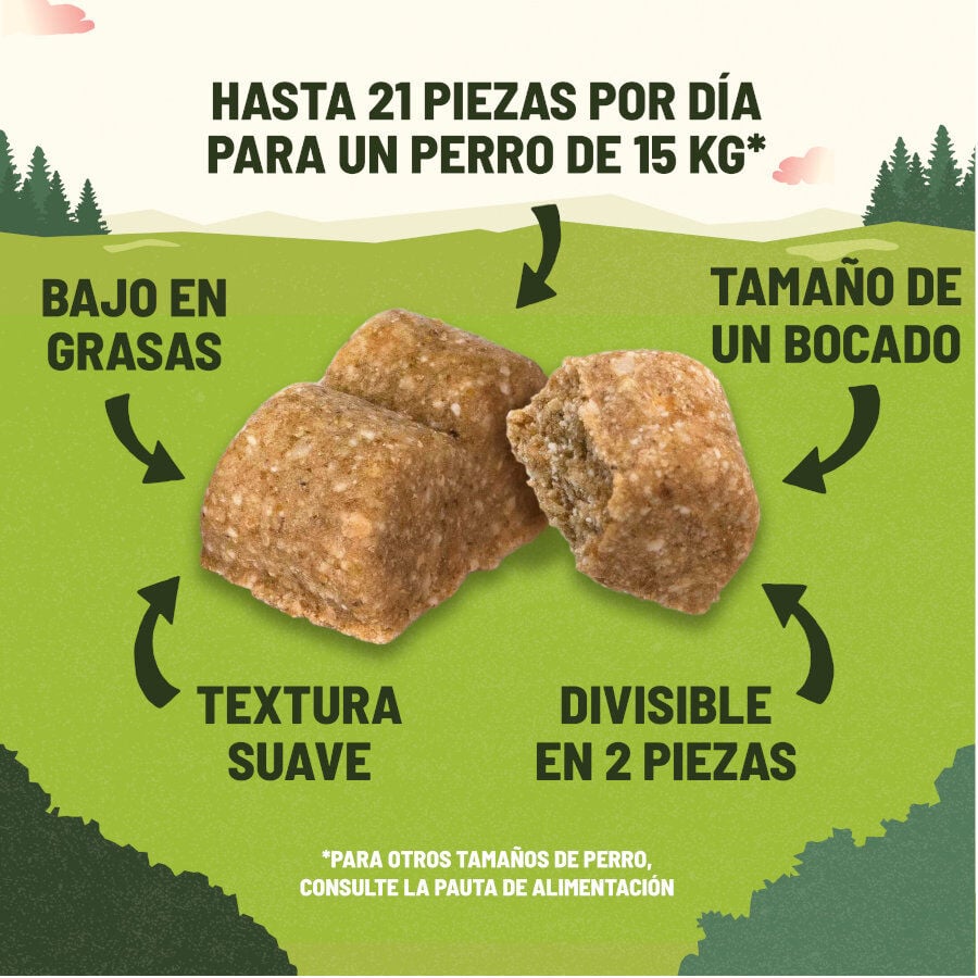 115 g Adventuros Training Bocaditos de Salm&oacute;n para perros, , large Imagen numero 2