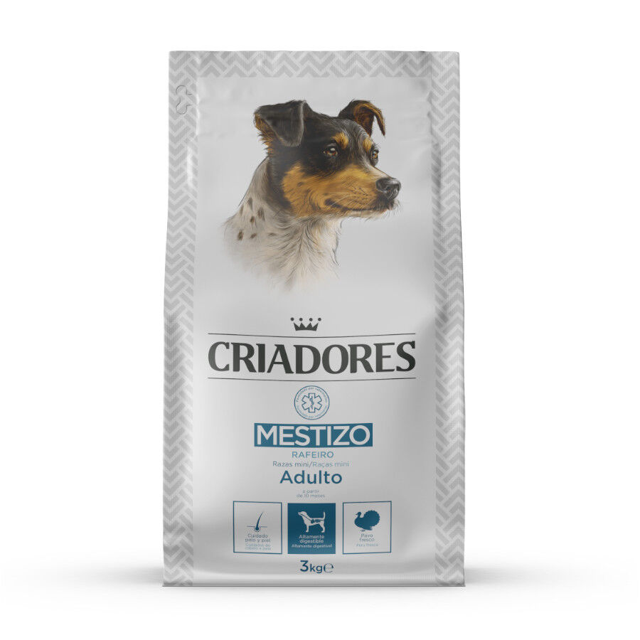 3 kg Criadores Mestizo Pavo pienso para perros mini, , large Imagen numero 1