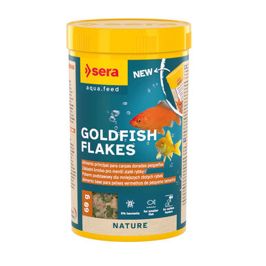Sera Goldy Nature escamas para carpas doradas