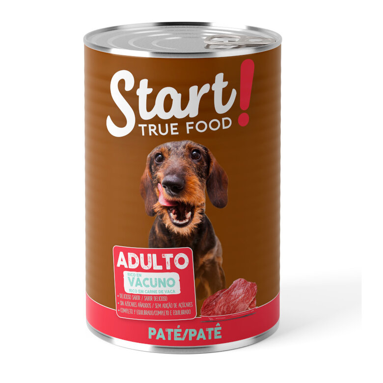 Start Adult Ternera lata para perros, , large image number null