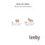 Leeby Cama gris con ovejitas desenfundable para cachorros, , large indicador imagen numero 8