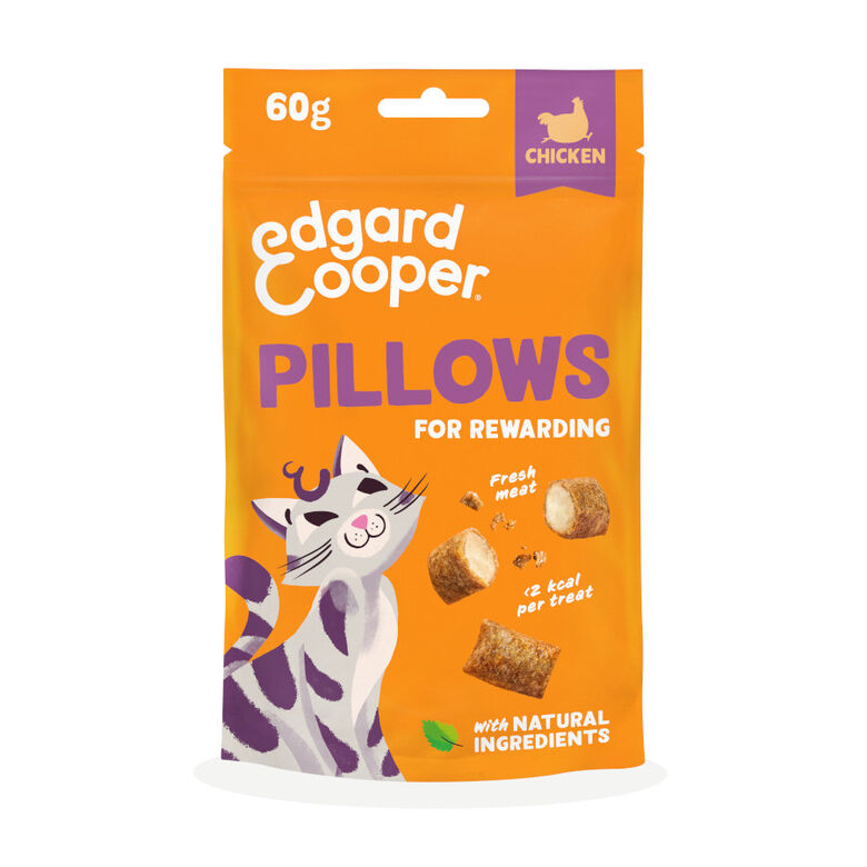 Edgard &amp; Cooper Bocaditos Pillows Pollo para gatos thumbnail