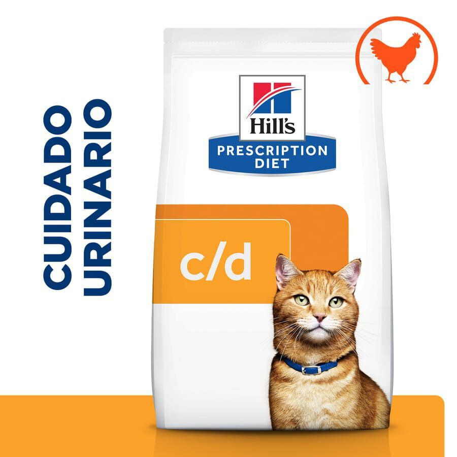 Hill&#039;s Prescription Diet Urinary Care c/d Pollo pienso para gatos thumbnail