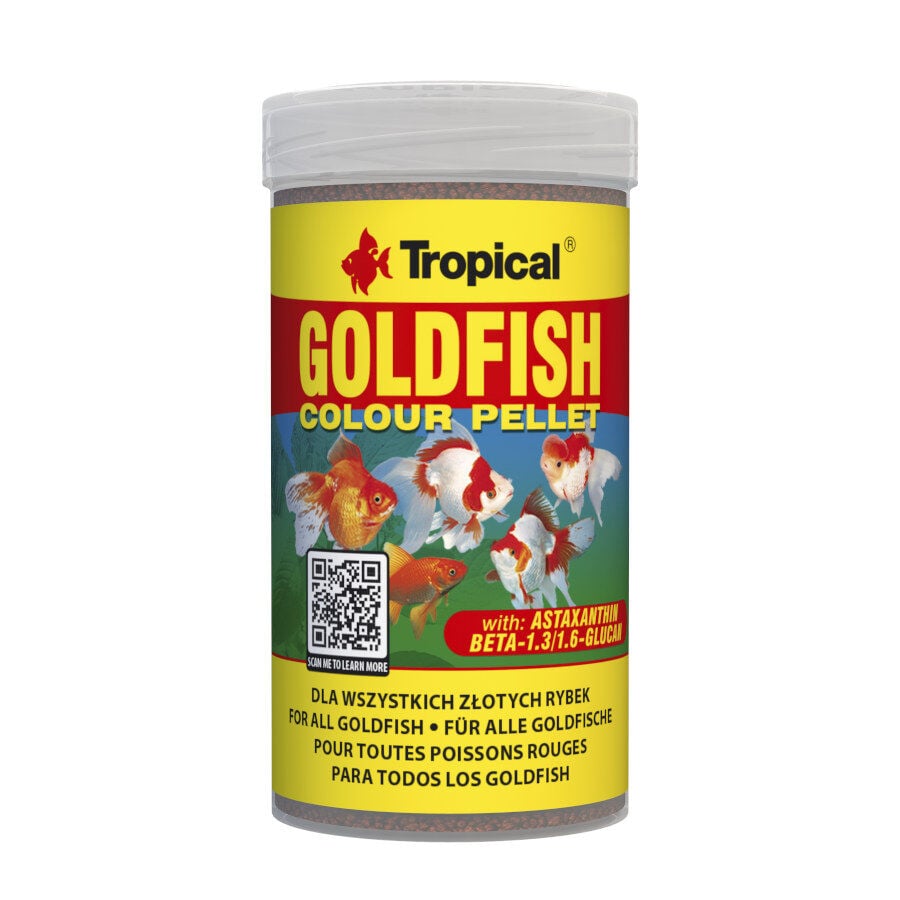 Tropical Goldfish Colour Pellet alimento para peces