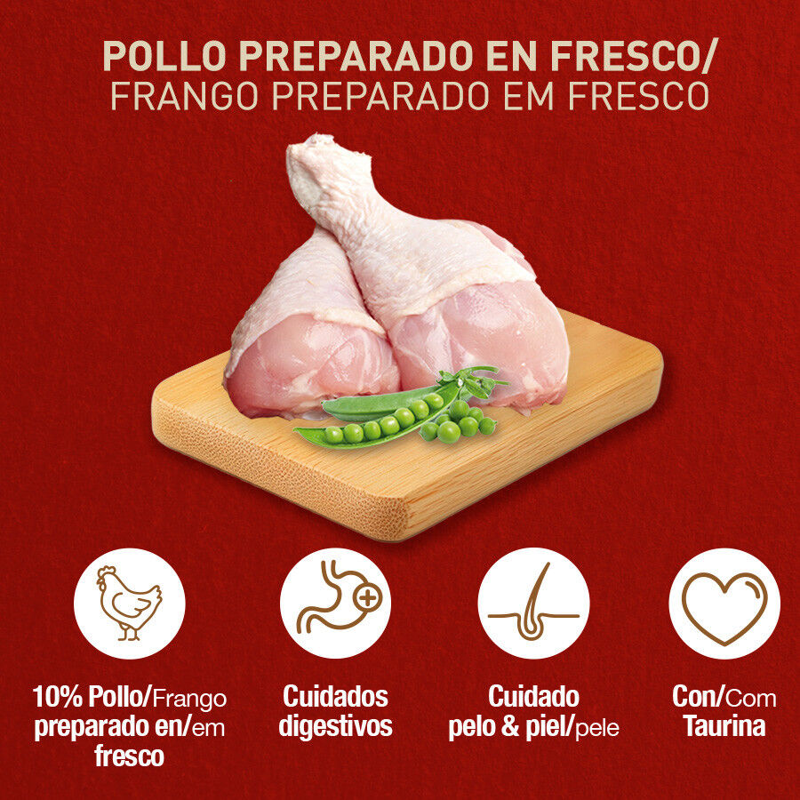 Catxtreme Senior Sterilised Pollo y Guisantes pienso para gatos thumbnail