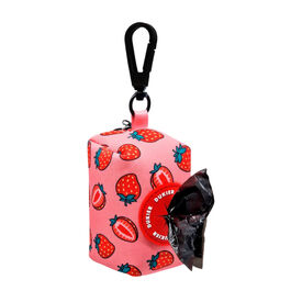 Dukier Porta Bolsas Estampado Berry Love para perros