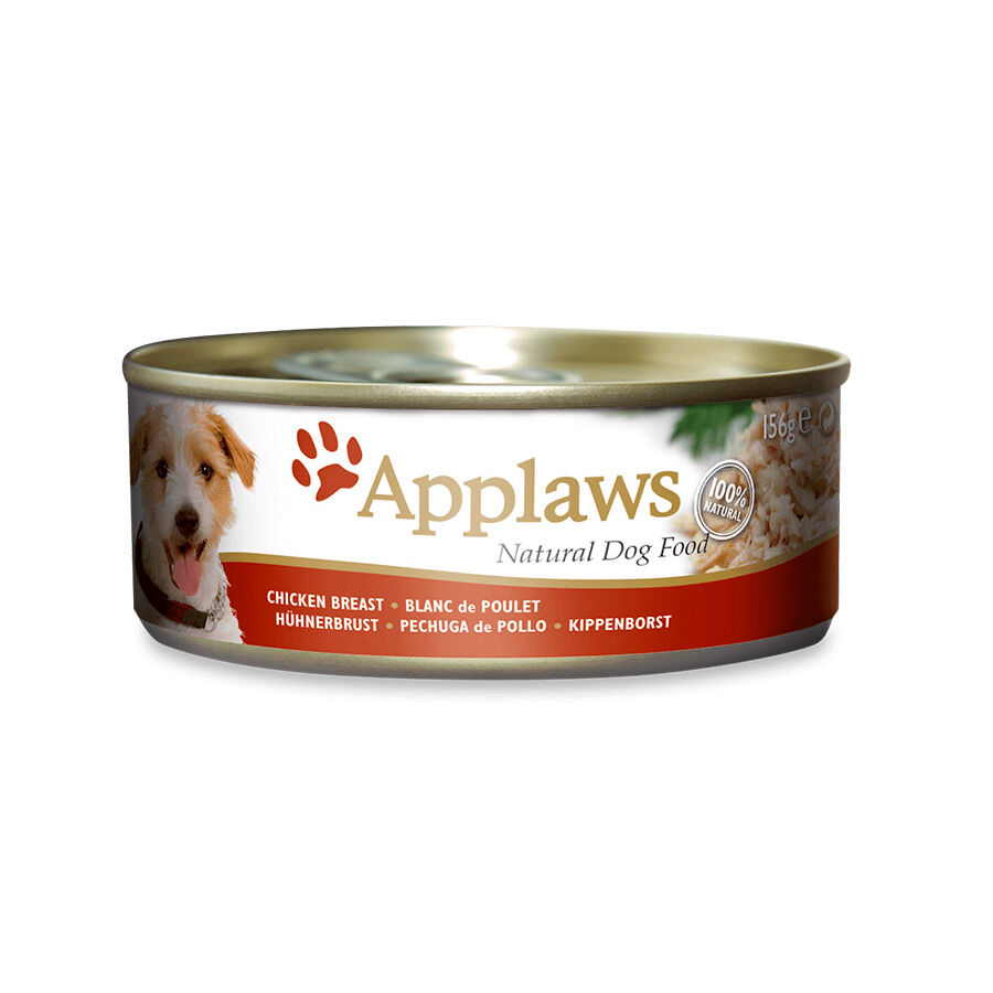 156 g Applaws Pechuga de Pollo lata para perros, , large Imagen numero 1