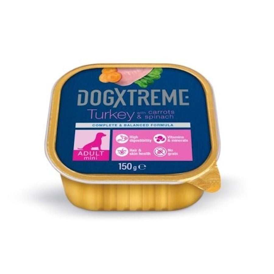 150 g Dogxtreme Adult Mini pavo tarrina para perros, , large Imagen numero 1