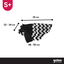 Gotoo Chaqueta Estampado ZigZag para perros, , large indicador imagen numero 4