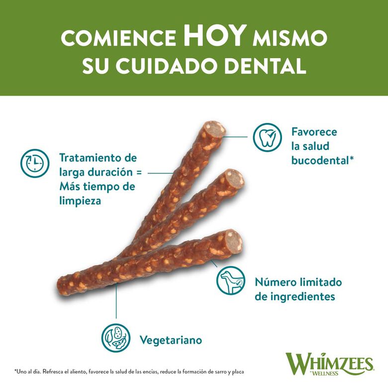 Whimzees Snacks Dentales Grain Free para perros thumbnail