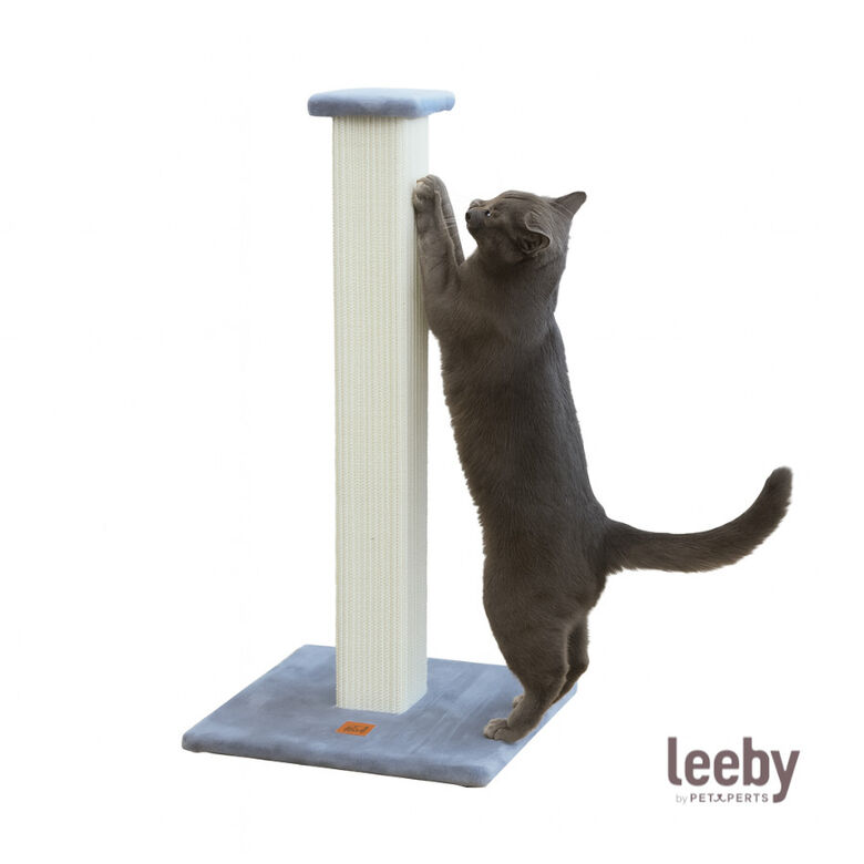 Leeby Vida rascador de sisal cuadrado azul  para gatos thumbnail