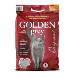 Golden Grey Arena Fina Aglomerante para gatos