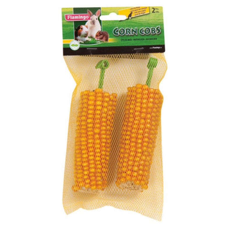 snack_roedor_flamingo_mazorca_maiz_FLA32669_M Imagen numero 1 Flamingo mazorcas snack para roedores y aves Imagen numero 1
