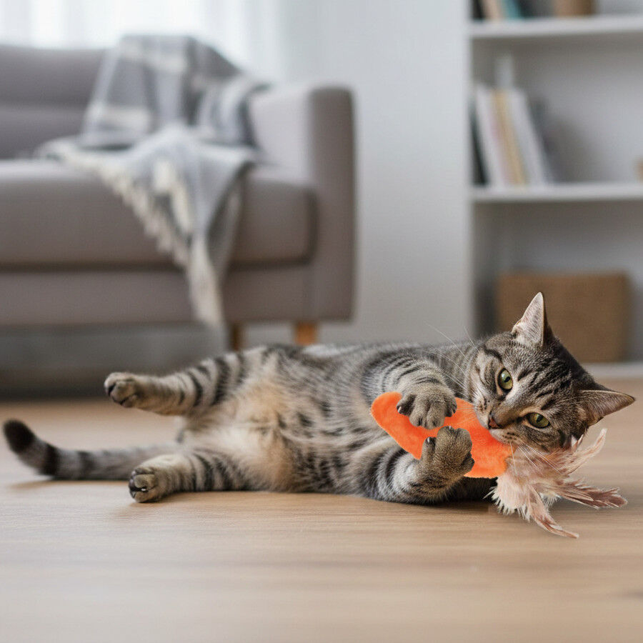 Kong Zanahoria con Catnip de peluche para gatos, , large Imagen numero 2