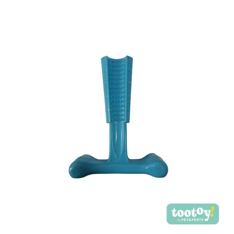 Tootoy! Puppy Hueso Martillo Azul Juguete para perros, , large Imagen numero 2