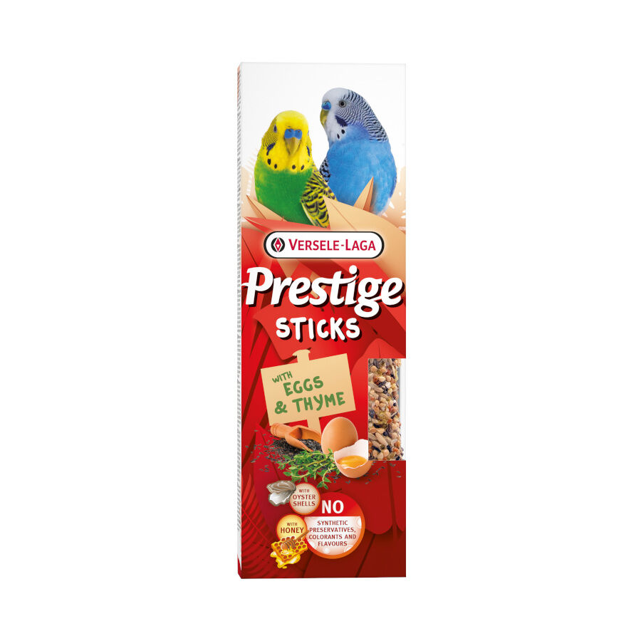 Versele-Laga Barritas Prestige Sticks Huevos y Tomillo para periquitos