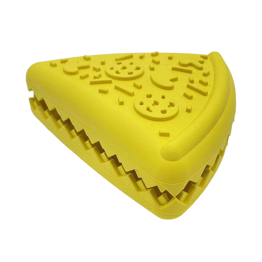 Tootoy! Chew Cheese Pizza Treat Dispenser juguete para perros thumbnail