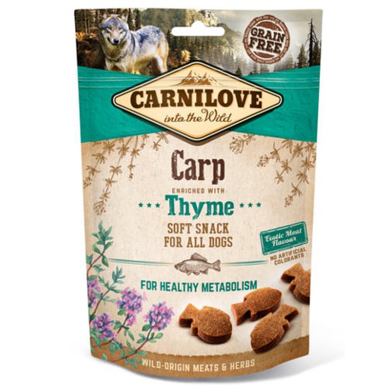 Carnilove Soft Snack Carpa snack para perro blando Imagen numero 1 Carnilove Soft Snack Carpa snack para perro blando Imagen numero 1