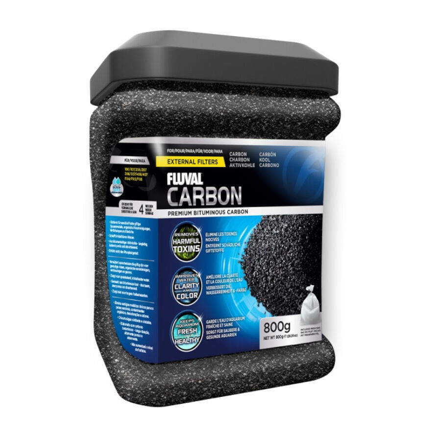 Fluval Premium Carbón Activo para filtro externo de acuarios