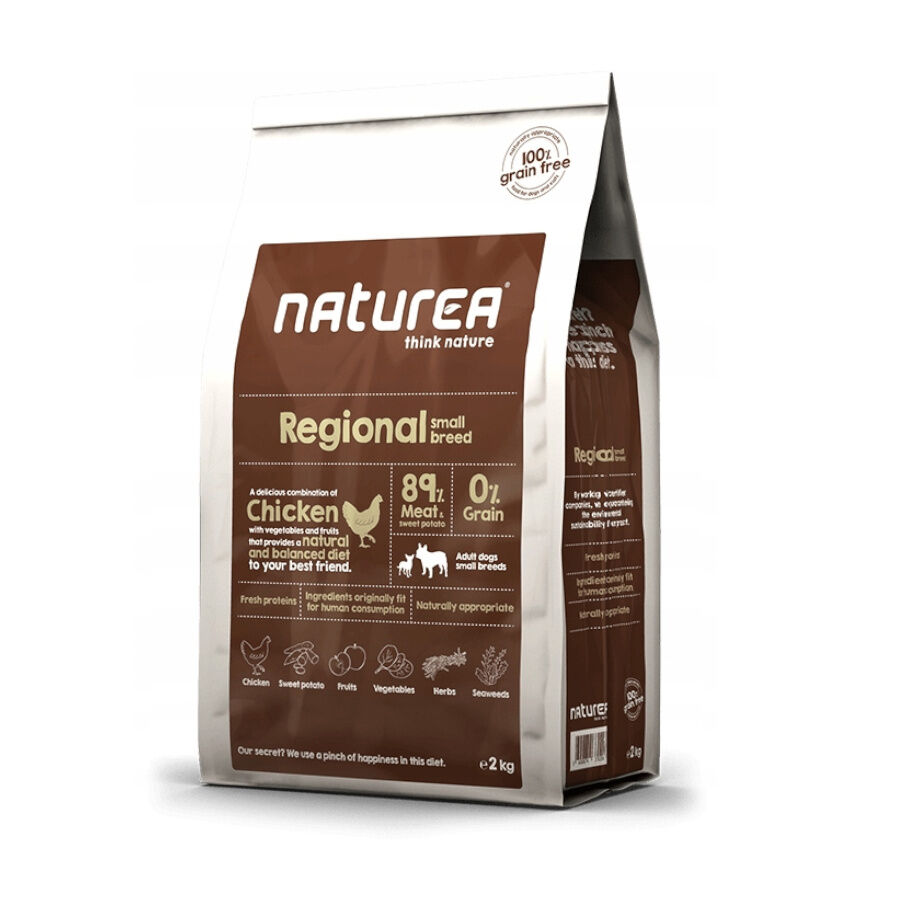 7 kg Naturea Adult Small Regional Pollo pienso para perros, , large Imagen numero 1