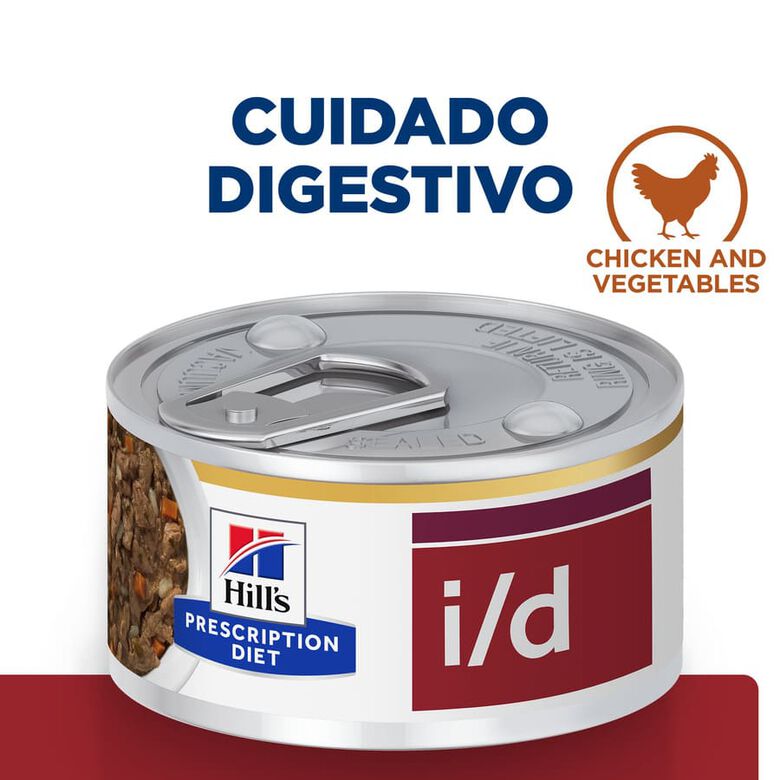 Hill&#039;s Prescription Diet Digestive Care i/d Gatos Estofado de Pollo y Verduras lata thumbnail